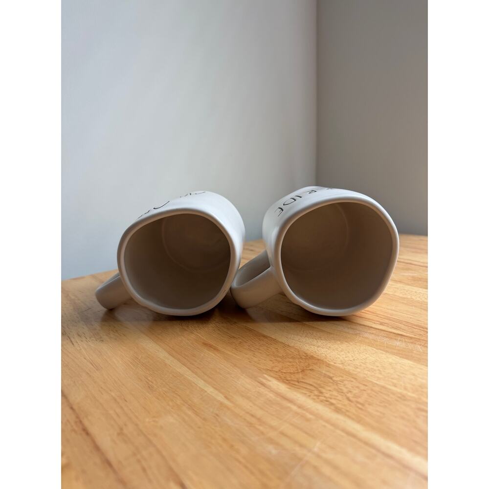 Rae Dunn Bride & Off The Market Mug Set Wedding Engagement Bridal Shower Gift - Picture 4 of 6